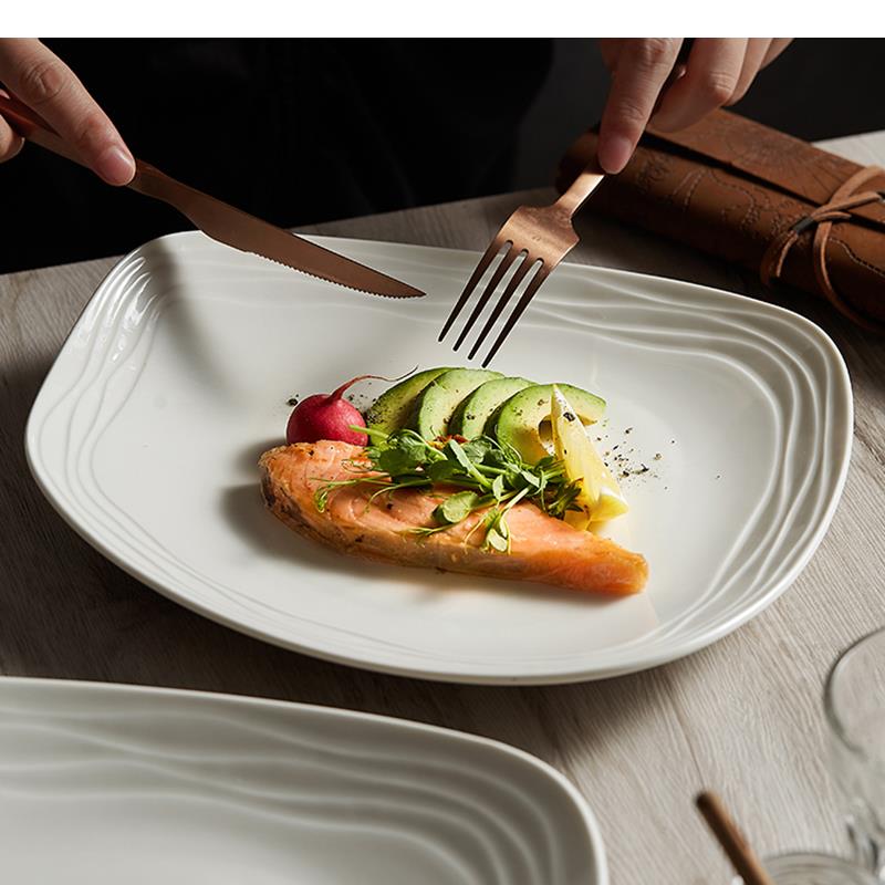 Pratos de Cerâmica Simples par - Home Cooking Dinner avaliação e preço