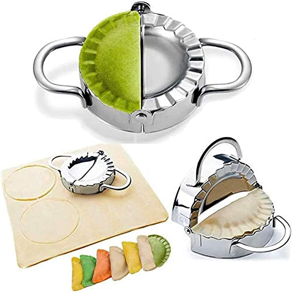 Molde de bolinho de aço inoxid - Gyoza Dumpling Maker avaliação e preço