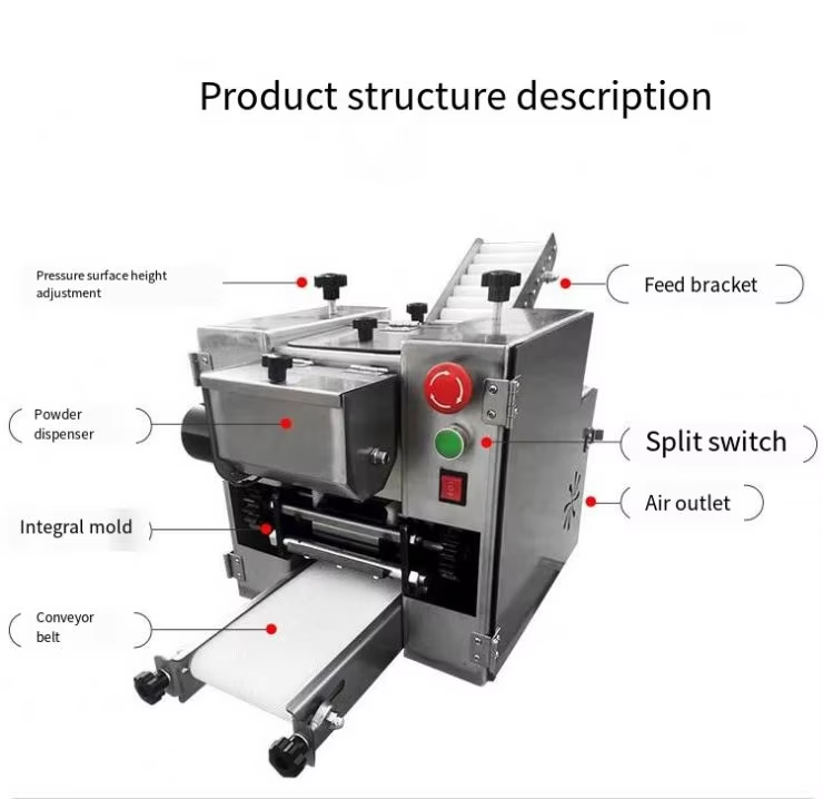 Máquina automática pequena red - Gyoza Dumpling Maker avaliação e preço